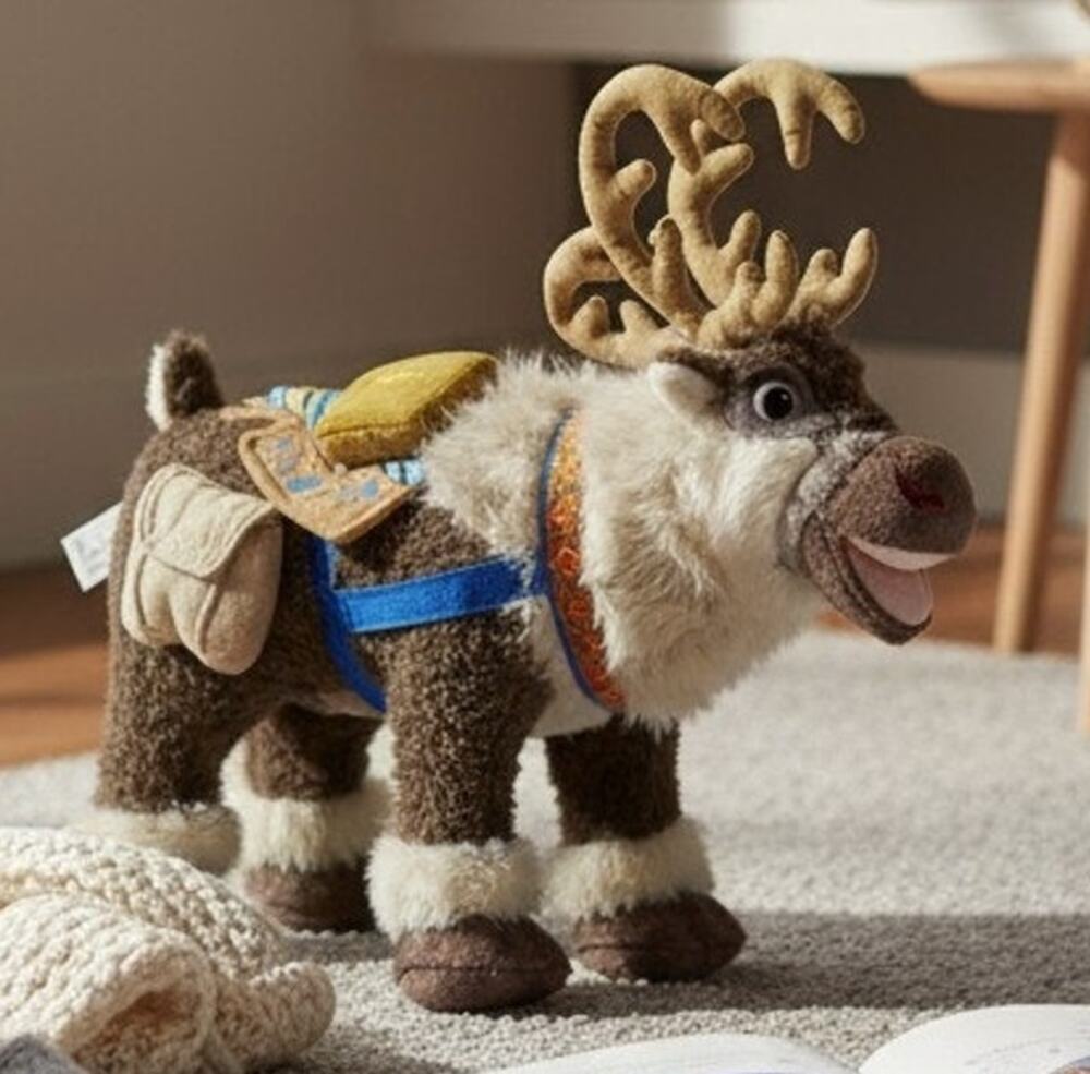 Disney Frozen Sven Reindeer Plush 15" x 18" Stuffed Animal Toy